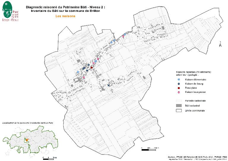 Le territoire communal de Brillon