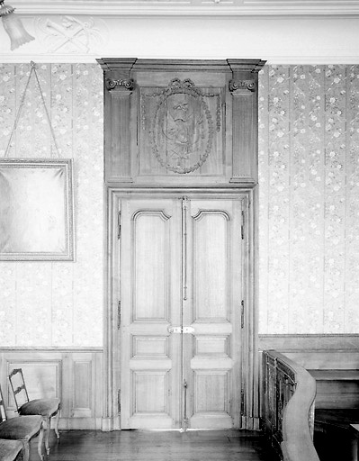 Ensemble des 3 dessus-de-porte de la salle des mariages