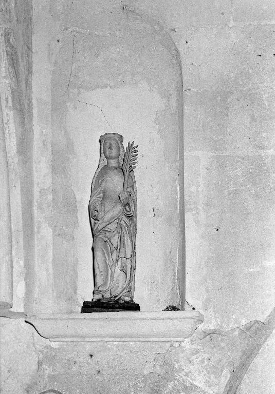 Statuette : sainte martyre