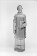 statue (petite nature) : saint Laurent diacre