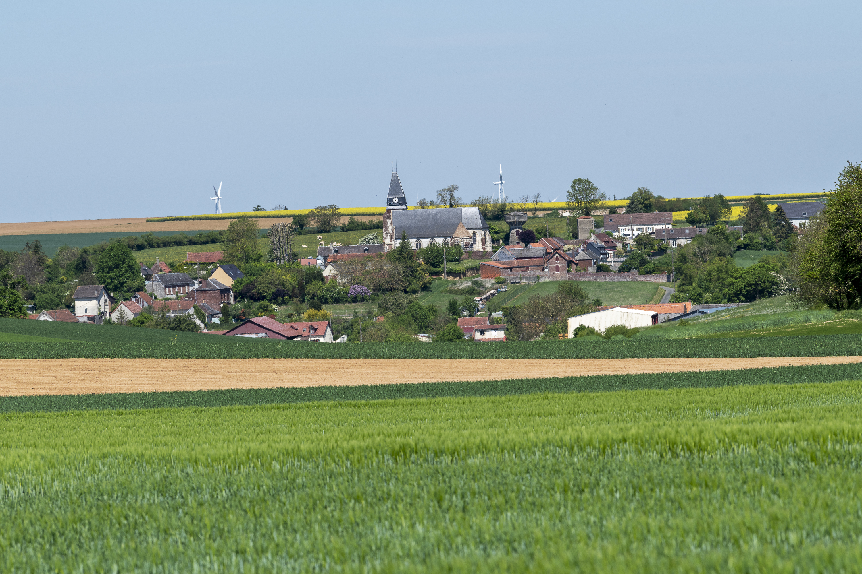 Le village de Rocquencourt