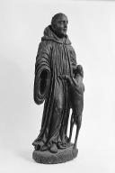 Statue (demi-nature) : saint Wulmer