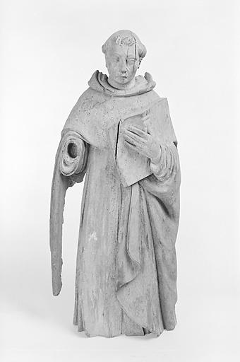 statue (demi-nature) : saint Dominique de Guzman