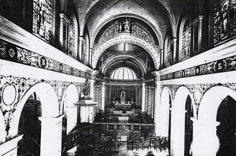 Le mobilier de l'ancienne église Sainte-Anne