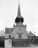 Ancienne église Saint-Nicolas de Morlincourt, devenue église paroissiale et cimetière Saint-Etienne