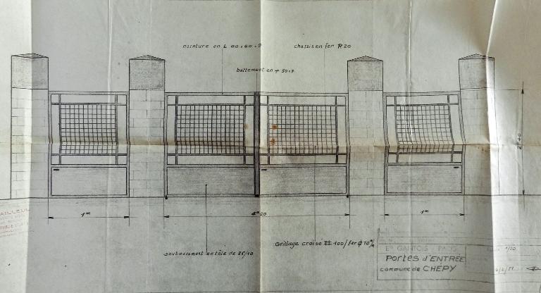 Le cimetière communal de Chépy