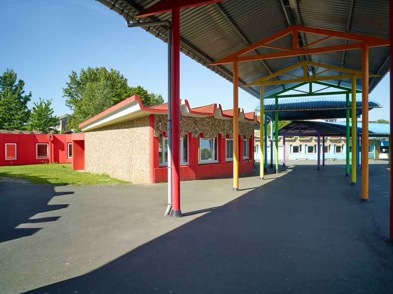 Le collège Le Triolo (quartier le Triolo).