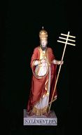 Statue (petite nature) : Saint Clément, 2
