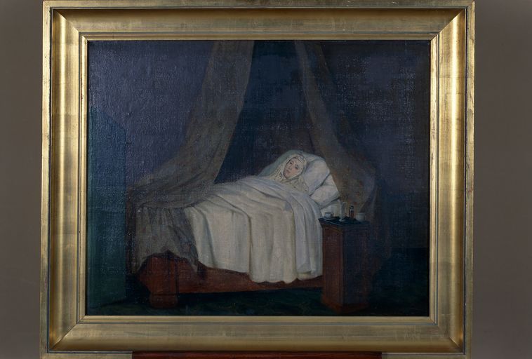 Tableau, ex-voto de grabataire