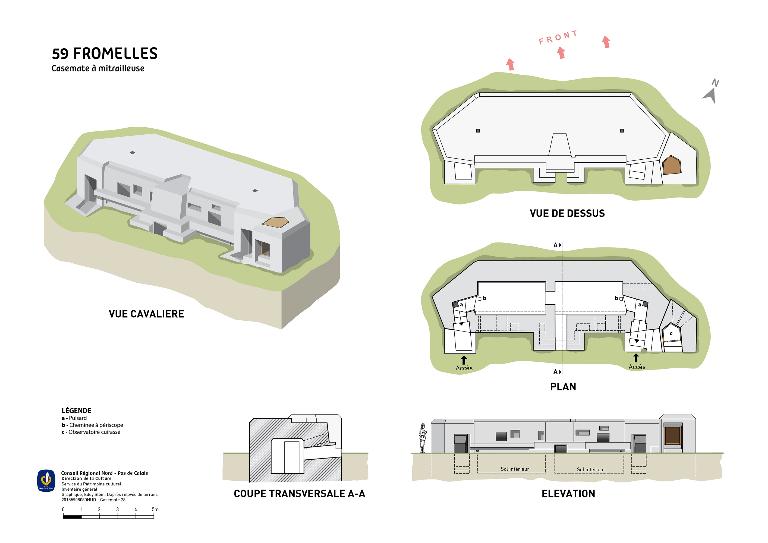 Casemate à mitrailleuse 28, dite Teufelgraben, puis de l'Abbiette