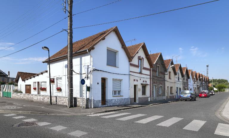 Anciennes cités ouvrières Saint Frères à Abbeville