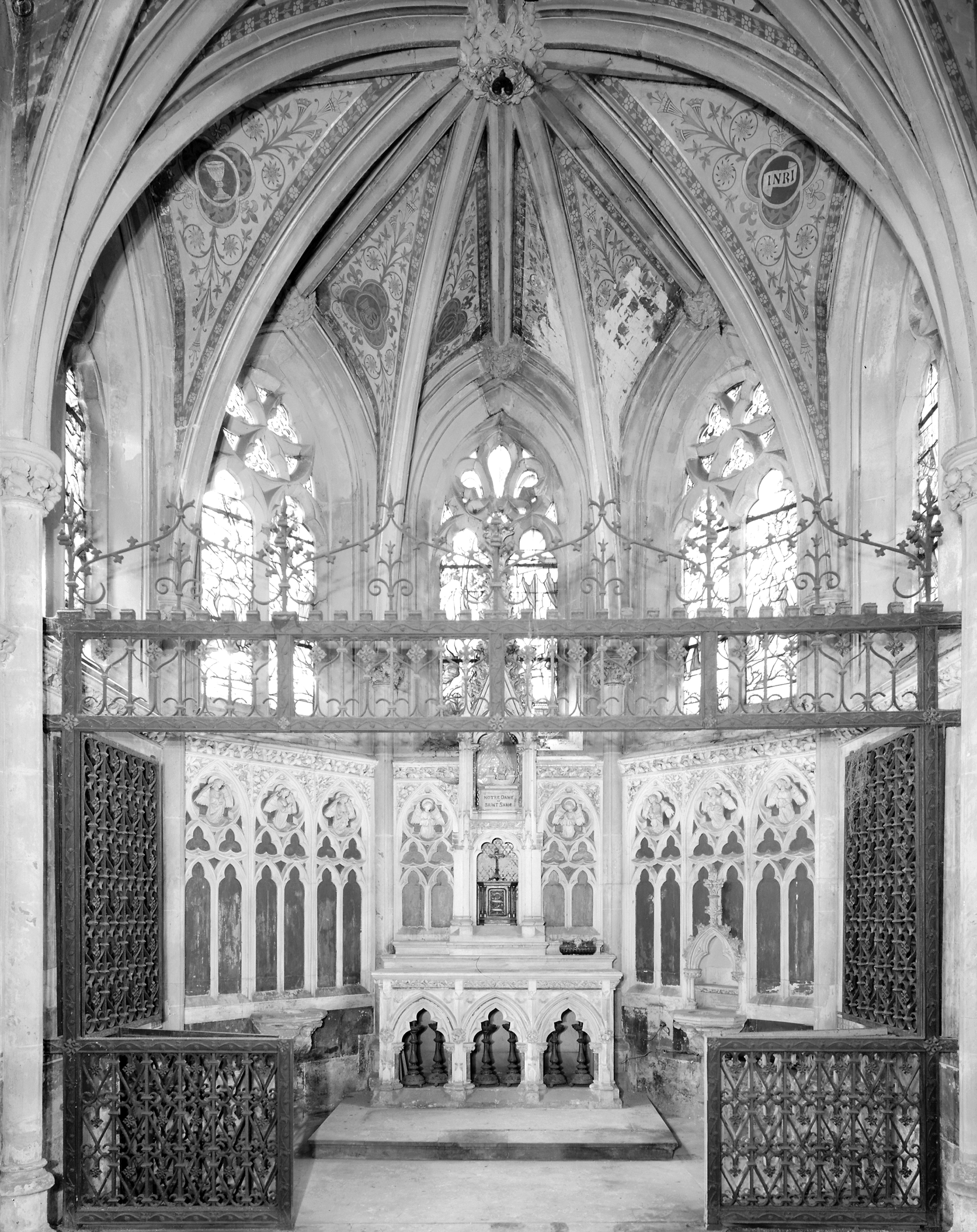 Autel, retable