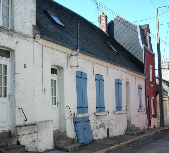 Ancienne place forte  et ville du Crotoy, actuellement quartier du Bourg