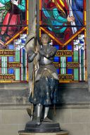 Statue (petite nature) : Jeanne d'Arc