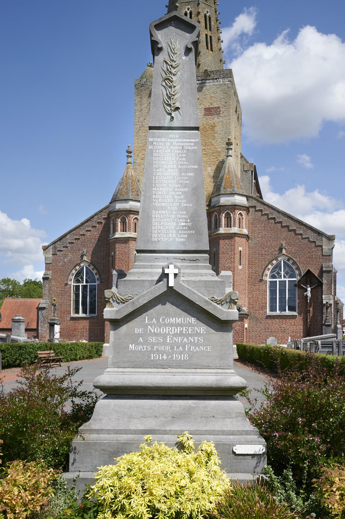 Monument aux morts de Noordpeene