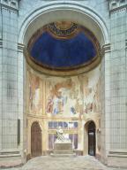 Peinture murale : la Présentation du Christ au Temple ou la Purification de la Vierge
