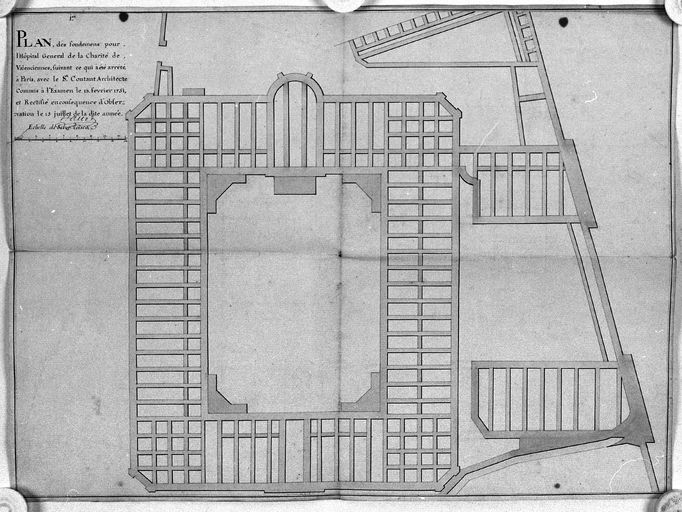 Ancien hôpital général de Valenciennes, dit hôpital du Hainaut, puis hospice et hôpital militaire (actuellement maison de retraite du Hainaut)