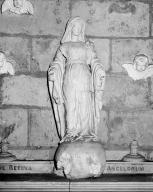 Statue (petite nature) : Vierge