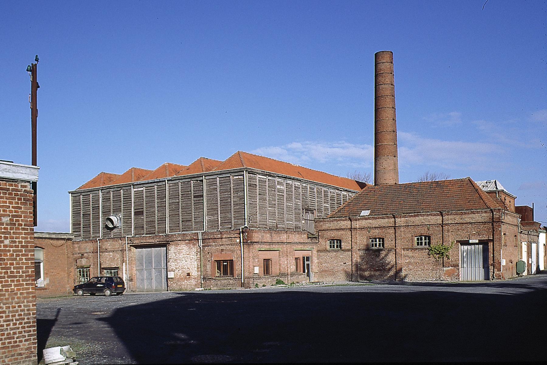 Usine de blanchiment Auguste Mahieu dite Blanchisserie de la Lys, puis usine de construction mécanique Supéria, puis entrepôt industriel Ramery