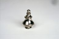 Ampoule double, à huile des catéchumènes et à saint chrême