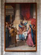 Tableau : La Présentation de Jésus au Temple