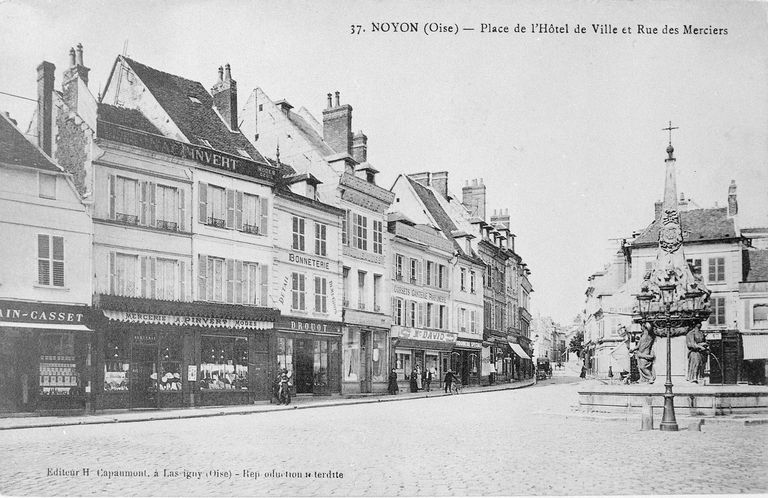 La ville de Noyon