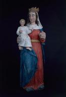 Statue (demi-nature) : Vierge à l'Enfant