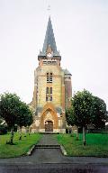 Eglise paroissiale et ancien cimetière (détruit) Notre-Dame-de-l'Assomption d'Assevillers