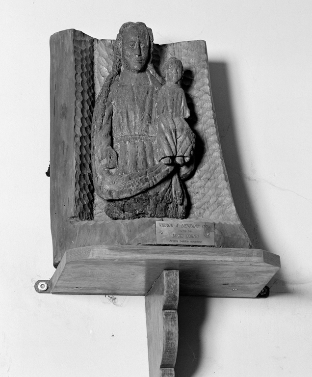 Statuette : Vierge à l'Enfant