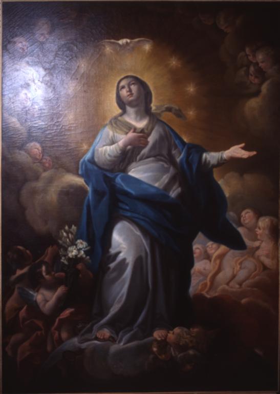 Tableau d'autel : Immaculée Conception