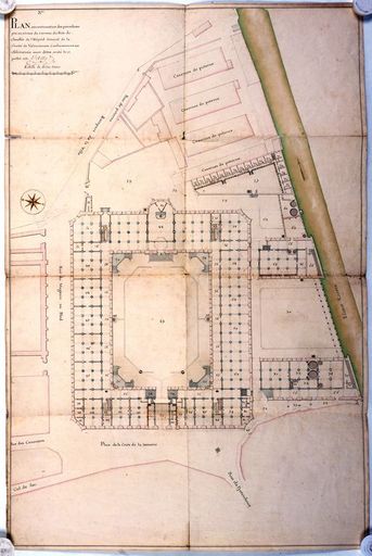 Ancien hôpital général de Valenciennes, dit hôpital du Hainaut, puis hospice et hôpital militaire (actuellement maison de retraite du Hainaut)