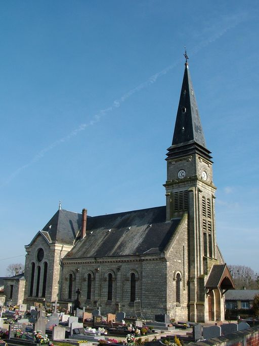 Église paroissiale Saint-Remi et Sainte-Preuve de Juvincourt-et-Damary