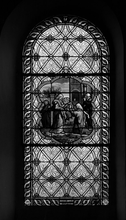 Ensemble de 6 verrières : Scènes de la vie de saint Jean-Baptiste (baies 5 à 10)
