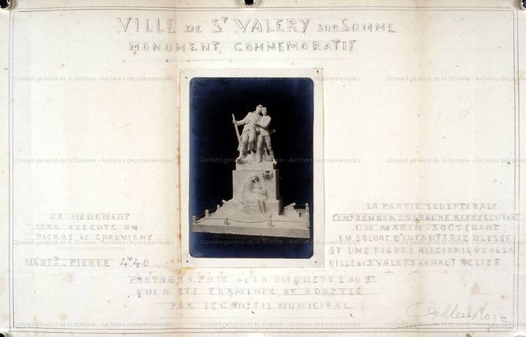 Monument aux morts de Saint-Valery-sur-Somme