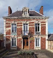 Ancienne maison, devenue mairie de Berteaucourt-les-Dames