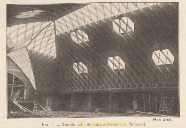 Marché couvert et salle des fêtes de Villers-Bretonneux