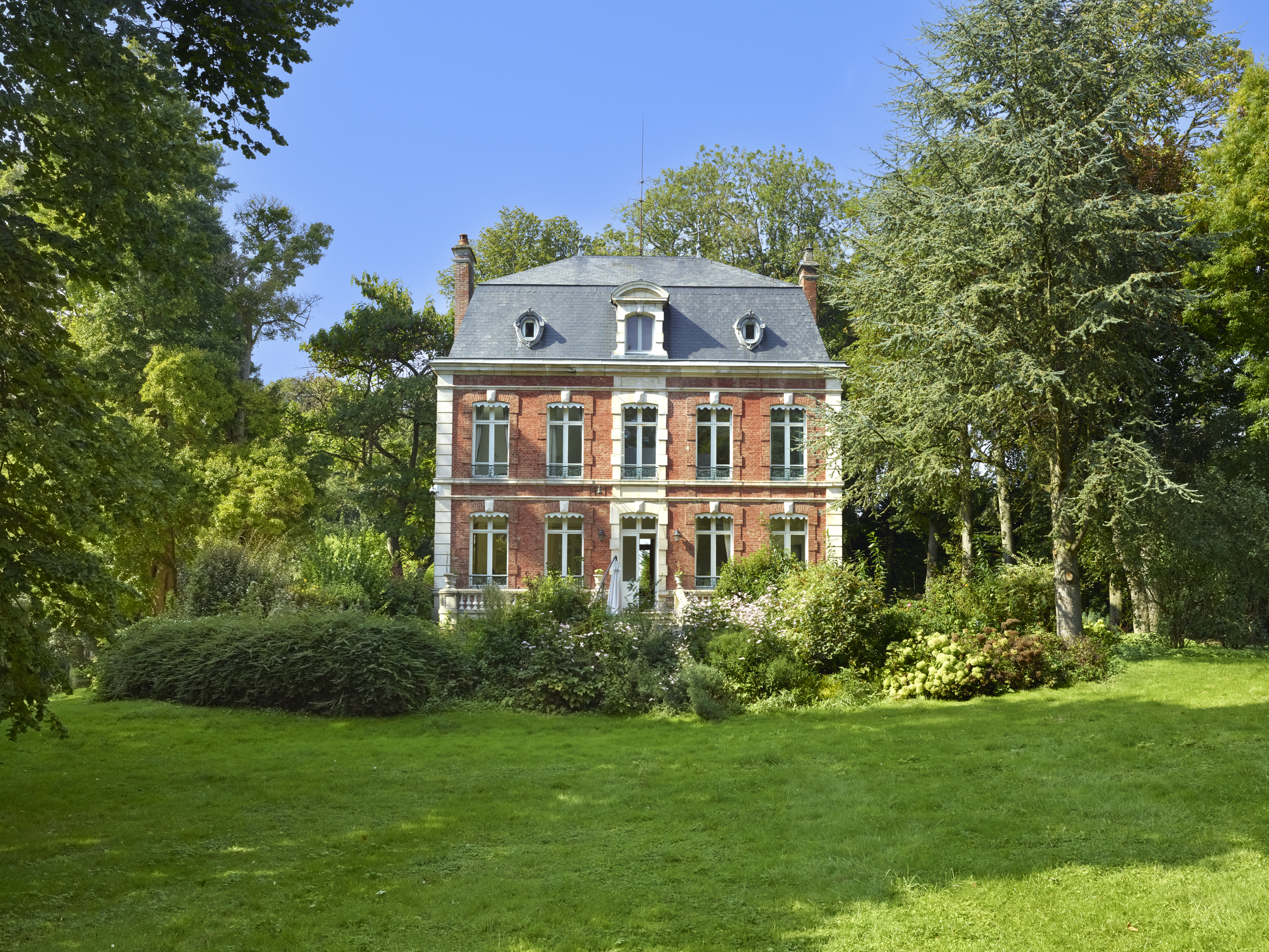 Ancienne abbaye Notre-Dame d'Épagne (détruit), actuellement villa de l'Abbaye