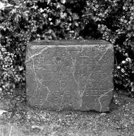 Monument funéraire (cippe) de François Fossier