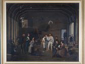 Tableau : La Prise en douane