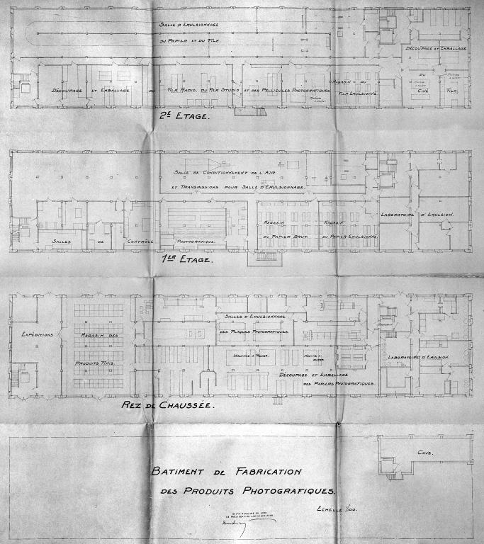 Usine de produits photographiques et cinématographiques S.A. L'industrie photographique, puis Agfa-Gevaert