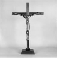 Croix d'autel : Christ en croix