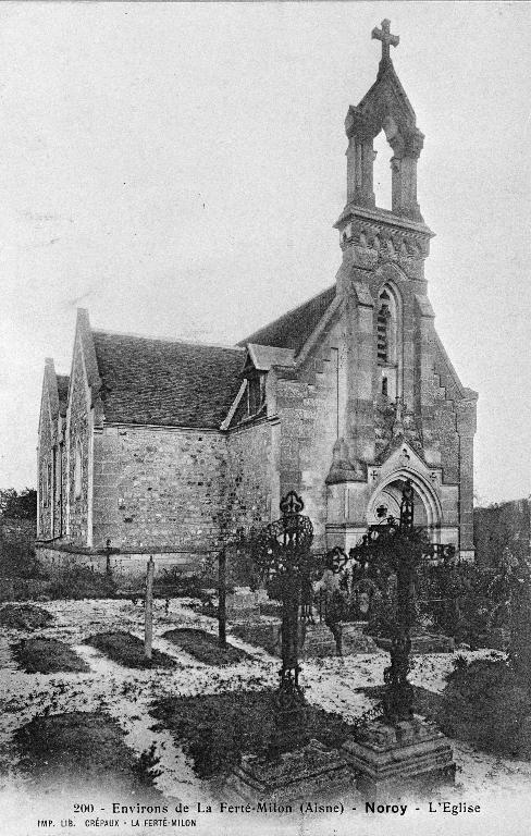 L'ancienne église paroissiale Saint-Martin de Noroy-sur-Ourcq (détruit)