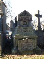 Tombeau (sarcophage) de la famille Collombier