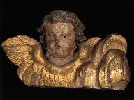 Élément de décor en haut-relief : angelot