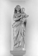 Statue (petite nature) : Vierge à l'Enfant