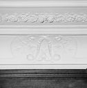 Ensemble du décor du plafond et de la corniche de la salle des mariages