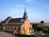 Eglise paroissiale et cimetière Sainte-Barbe de Coingt