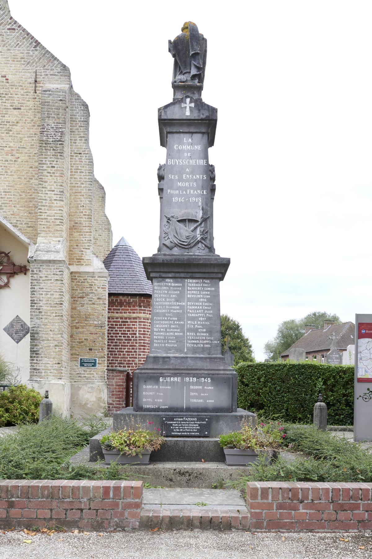 Monument aux morts de Buysscheure