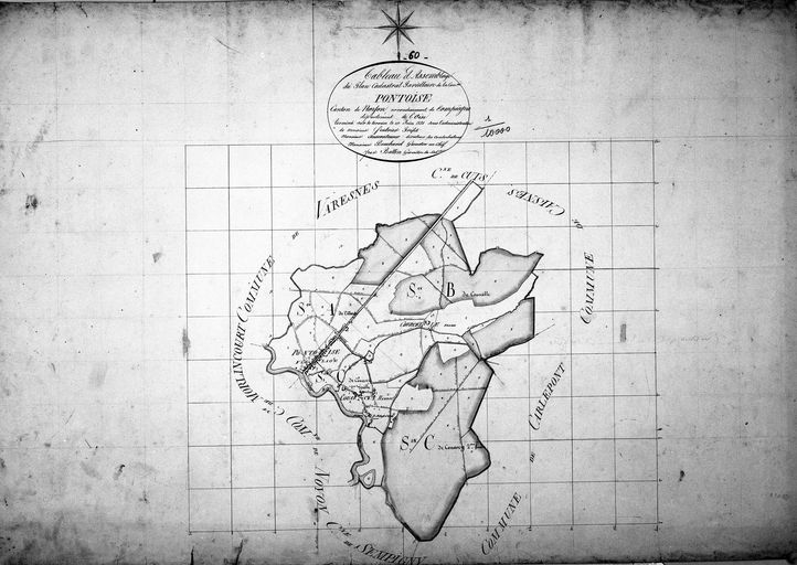 Le canton de Noyon : le territoire de la commune de Pontoise-lès-Noyon