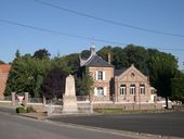 Maisons de saiteurs puis mairie-école de Saveuse